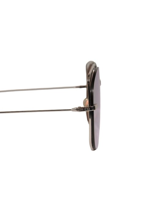 Dior Stellaire 6 Aviator Sunglasses SIlver Gold Gradient Round Glasses Shades main image 10